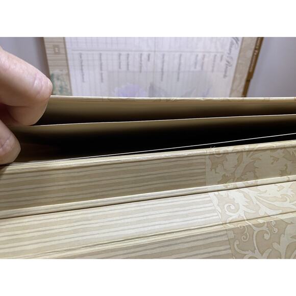 Mothers Memories Journal Keepsake Binder Pockets Acid Free Hummingbird Flowers - Picture 6 of 16